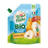 Compotes Pom'Potes Pomme poire 600g