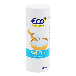 Sel fin Eco+ Boîte verseuse - 750g