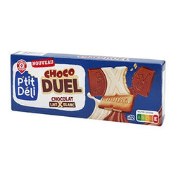 Biscuit P'tit Deli Chocolat lait blanc - 150g