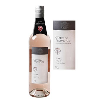 AOP Côtes de Provence vin rosé Terres Ocrées - 75cl - 13%