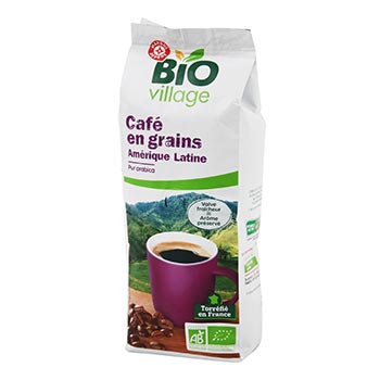 Café en grains Bio Village Bio 100% arabica - 250g