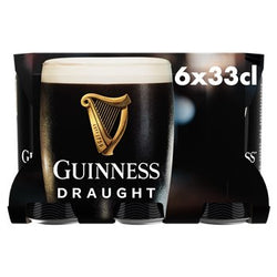 Bière brune Guinness Canette - 6x33cl