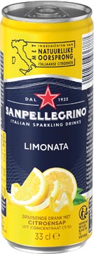 Boisson Gazeuse aromatisée Limonata SAN PELLEGRINO 33cl