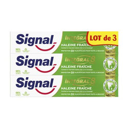 Dentifrice Signal Intégral 8 fraicheur - 3x75ml