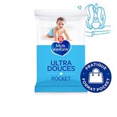 Lingettes Mots d'Enfants Pockets - x20
