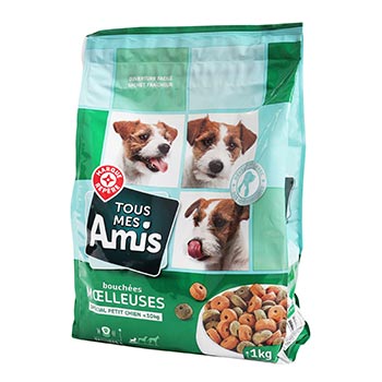 Croquettes chiens Lydog poulet Petit chien - Poulet - 1kg