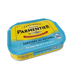 Sardines sans huile Parmentier Au Naturel - 135g