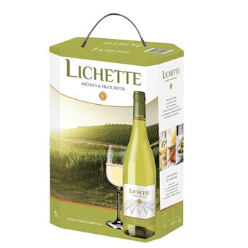Vin Union européenne blanc Lichette Alouettes - 5L