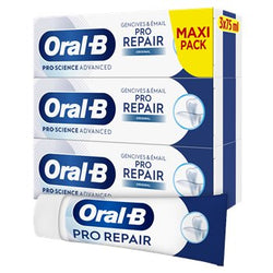 Dentifrice Oral-B Pro-repair Gencives & émail - 3x75ml