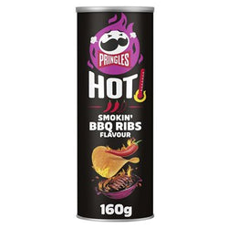 Chips Tuiles Pringles HOT Barbecue Ribs - 160g