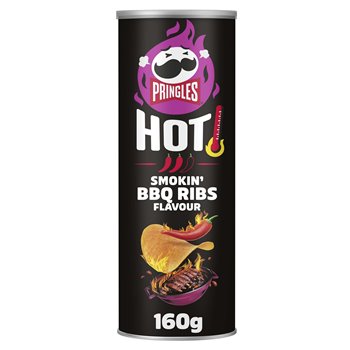 Chips Tuiles Pringles HOT Barbecue Ribs - 160g