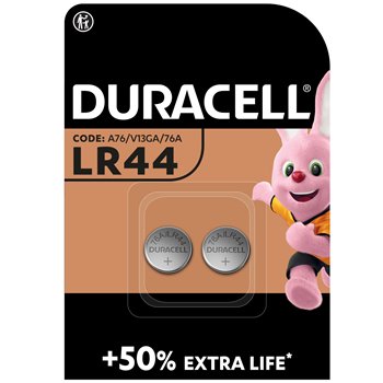 Piles Duracell LR44 - x2