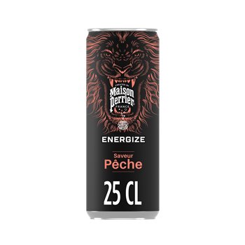 Boisson Gazeuse Maison Perrier Energize Pêche 25cl