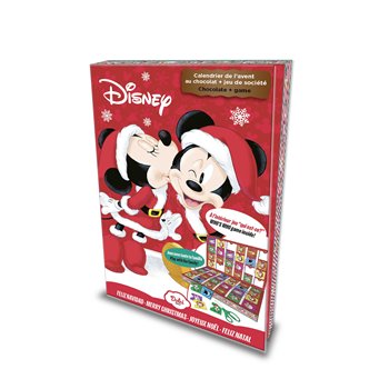 Calendrier Mickey Qui est-ce ? Chocolat au lait - 100g