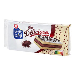 Gâteau multicouche P'tit Déli Genoise fourré chocolat - 175g