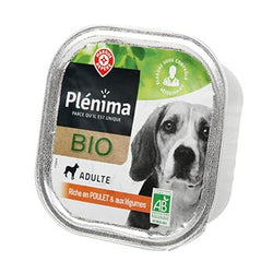 Terrine chien Bio Poulet légume - 300g