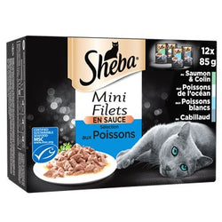 Délice Sheba Sélection aux poissons - 12x85g