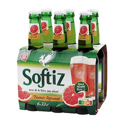 Bières Agrume Softiz Sans alcool - 6x33cl