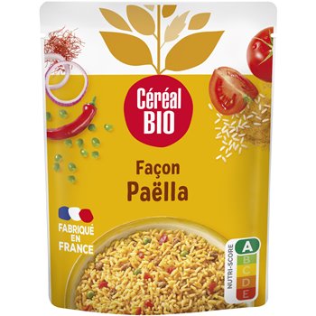 Riz soja bio Céréal Bio à l'espagnol repas express-220g