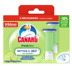 Recharges WC Canard fresh disc Citron - 2x6 disques