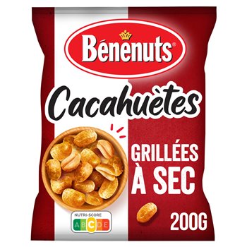 Cacahuètes Benenuts Grillées à sec - 200g