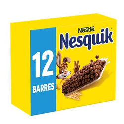 Barres céréales Nesquik Chocolat - 12x25g