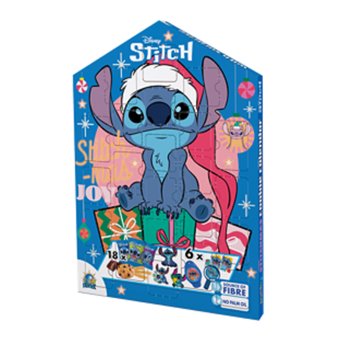 Calendrier de l'avent Chocobisc Stitch - 99g