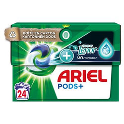 Capsule lessive Ariel Pods x24 - 516g lenor unstippable