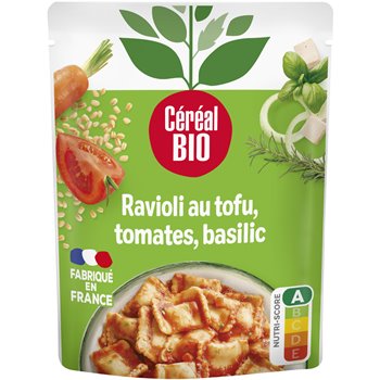 Ravioli Tofu Céréal Bio repas Express 267g