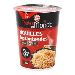 Nouilles Tables du Monde Asiatiques Boeuf cup - 61.5g