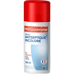 Antiseptique Mercurochrome Incolore spray - 100ml