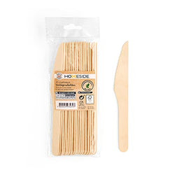Couteaux en bois Homeside x20