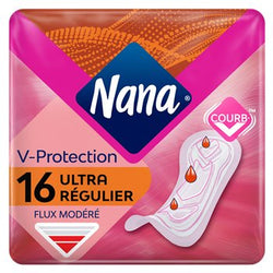 Serviettes hygiènique Nana Ultra régulier -16p