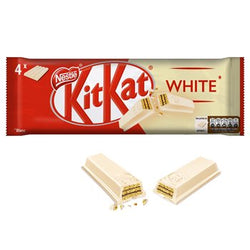 Barre Enrobage Blanc KitKat x4 barres - 166g