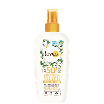 Spray hydratant FPS 50+ Lovea Monoï de Tahiti - 150ml