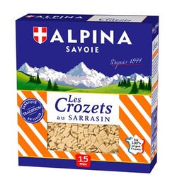 Pâtes crozets Alpina Savoie Au sarrasin - 400g