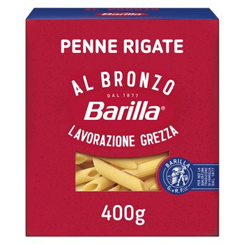 Pâtes Al Bronzo Barilla Penne Rigate - 400g