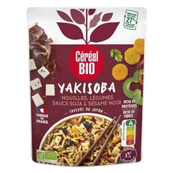 Yakisoba Céréal Bio Bio légumes repas express 240g