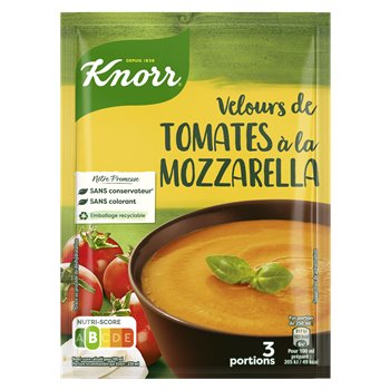 (12/24) Soupe deshydratée Knorr Tomate mozzarella - 75cl