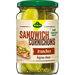 Cornichons Kühne Spécial Sandwich - 185g