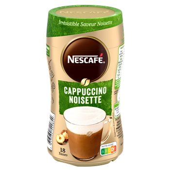 Café Soluble Nescafé Cappuccino Noisette - Boîte 270g