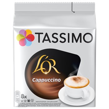 (01/05/24) Dosettes Tassimo L'OR Cappuccino - x8 - 267g