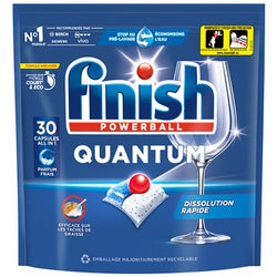 Capsules lave-vaisselle Finish Quantum - x30 - 312g