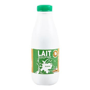 Lait écrémé Hauts de France 1L