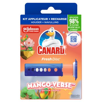 Canard WC Fresh disc Tropical - 1 appli + 6 disques