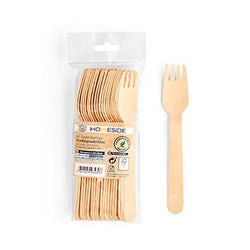 Fourchettes en bois Homeside x20