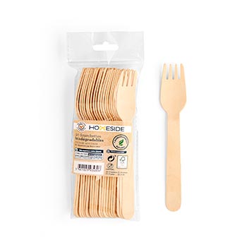 Fourchettes en bois Homeside x20
