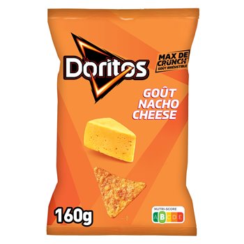 Chips Tortilla Doritos Goût nacho cheese - 160g