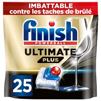 Capsules lave-vaisselle Finish Ultimate Plus - x25