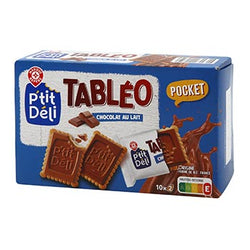 Biscuit Petit beurre P'tit Déli Chocolat au lait pocket - 250g